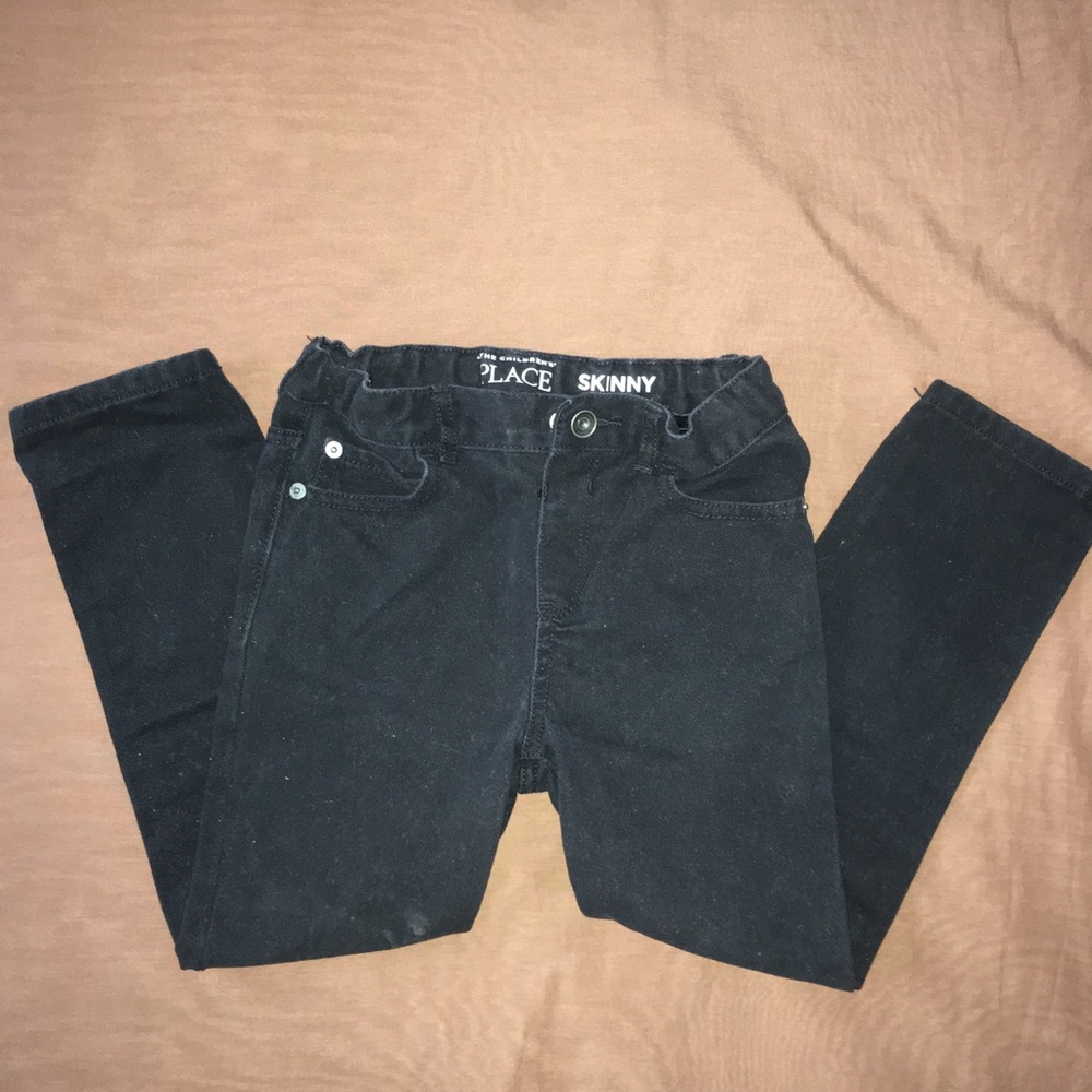 Girl’s black jeans